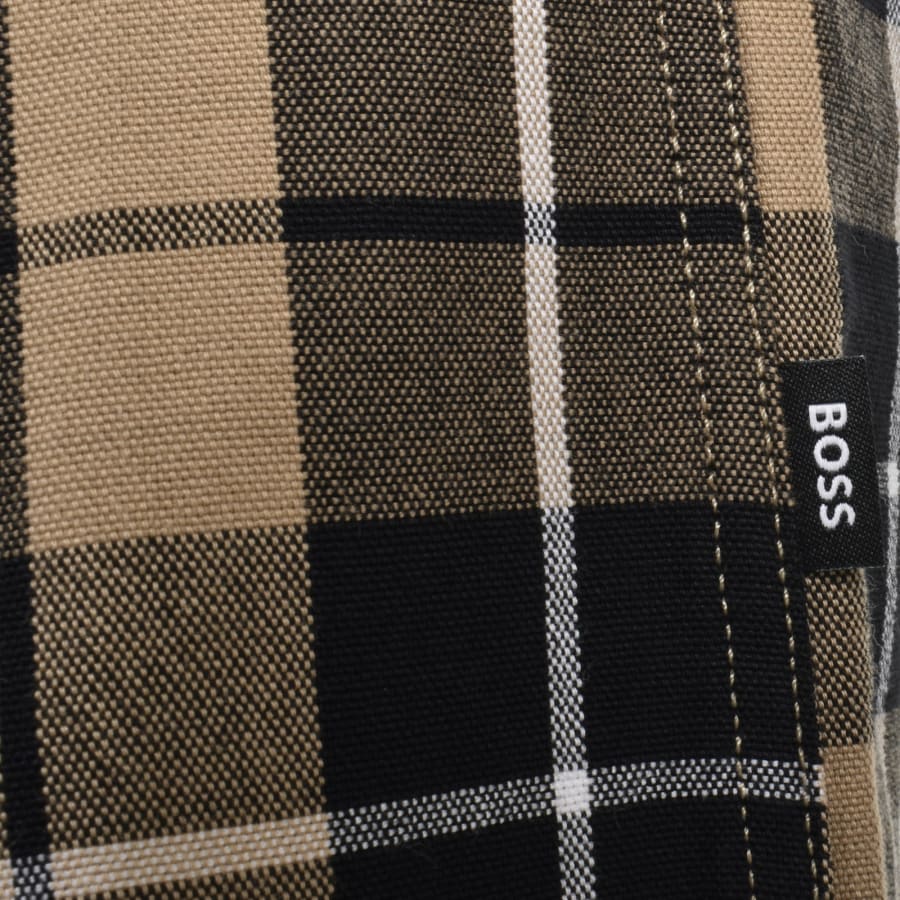 Tシャツ・カットソー LMC LMC PLAID ZIPUP SHIRT brown 0LM22SSH101BRW 12b67f8ffd8f39b61f2493cfd22f74